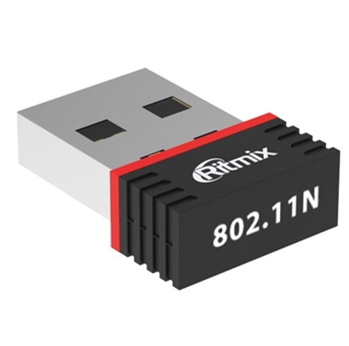 Сетевой Wi-Fi USB адаптер Ritmix RWA-120, до 150 Мбит/с